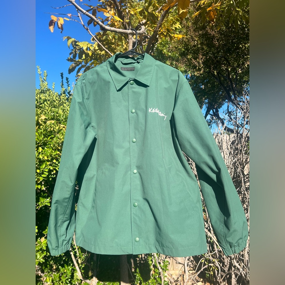 Uniqlo Green Windbreaker Jacket